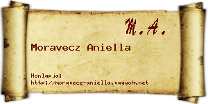 Moravecz Aniella névjegykártya